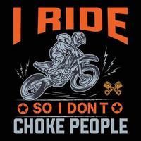 Motorcycles t shirt design vector