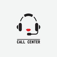 call center icon vector