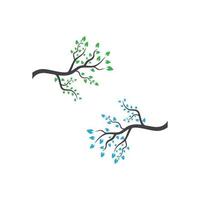Vector branch , Hand drawn illustration of tree branch design template