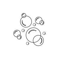 vector de icono de burbuja