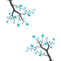 Vector branch , Hand drawn illustration of tree branch design template