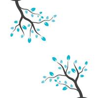 Vector branch , Hand drawn illustration of tree branch design template