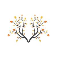 Vector branch , Hand drawn illustration of tree branch design template