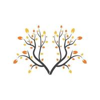 Vector branch , Hand drawn illustration of tree branch design template