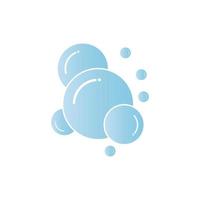 Bubble  icon vector