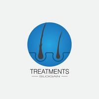 Hair treatments icon illustration vector