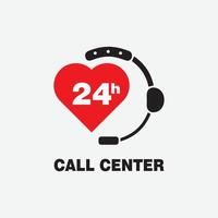 call center icon vector