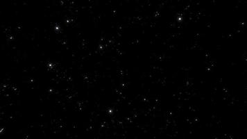 Concept S17 Flying Through Star Field from Outer Space with Stars Motion, Twinkling or Blinking Stars Animation video