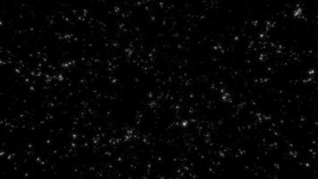 Concept S16 Flying Through Star Field from Outer Space with Stars Motion, Twinkling or Blinking Stars Animation video