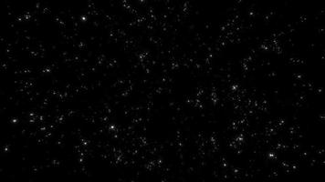 Concept S22 View of The Star Field from Outer Space with Stars Motion, Twinkling or Blinking Stars Animation video