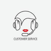 call center icon vector