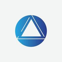 Triangle Icon Design vector