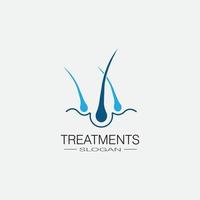 Hair treatments icon illustration vector