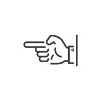 Hand gestures and sign language isolated vector