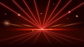 Abstract neon glow background with wavy lines photo