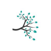 Vector branch , Hand drawn illustration of tree branch design template