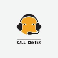 call center icon vector
