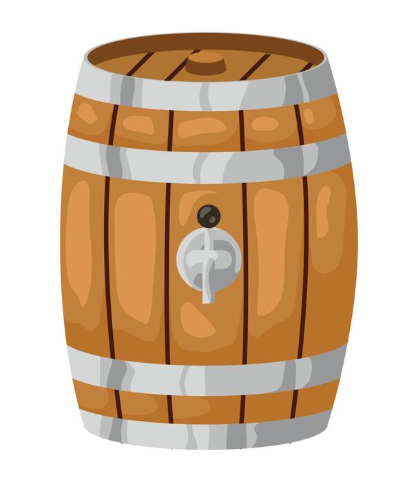 Bourbon Barrel Vector Art, Icons, and Graphics for Free Download