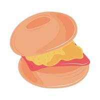 fast food cartoon vector