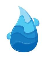 drop water splash vector