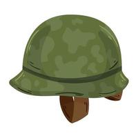 military soldier helmet vector