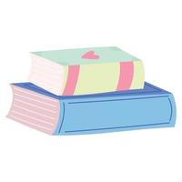 stack of books vector