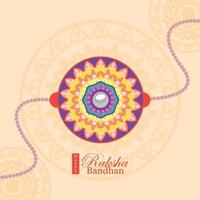 postal de letras raksha bandhan vector