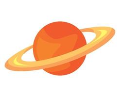 saturn planet space vector