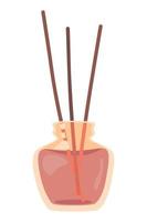 diffuser with essential oils vector