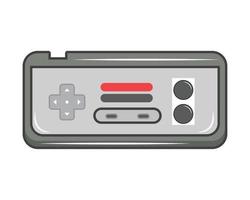 retro control video game vector