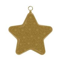 star decoration ornament vector