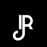 IR letter logo design on black background. IR creative initials letter logo concept. ir letter design. IR white letter design on black background. I R, i r logo vector