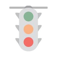 traffic light icon vector