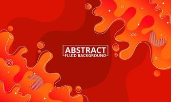 Modern abstract liquid background vector