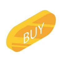 buy button icon vector