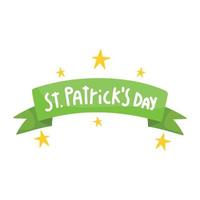 banner del día de san patricio vector