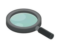 magnifying glass icon vector
