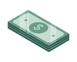 money banknotes icon vector