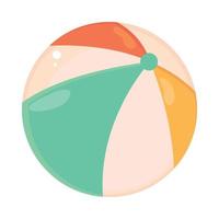 beach ball icon vector