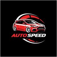 automotive car logo concept, ready made logo vector