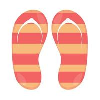 flip flops icon vector