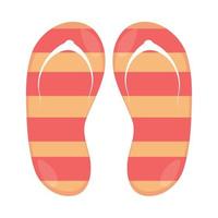 flip flops icon vector