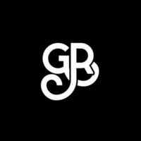 GR letter logo design on black background. GR creative initials letter logo concept. gr letter design. GR white letter design on black background. G R, g r logo vector