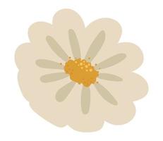 icono de flor delicada vector