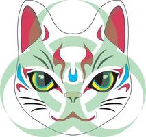 Neko with Biohazard Symbol vector