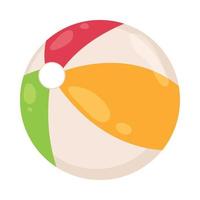 beach ball icon vector