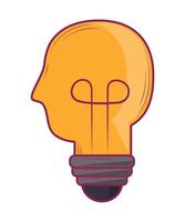 bulb creativity idea vector