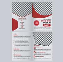 Professional Business Brochure Template vector