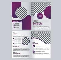 Business Brochure Design Template vector