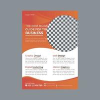 Business Flyer Design Template vector